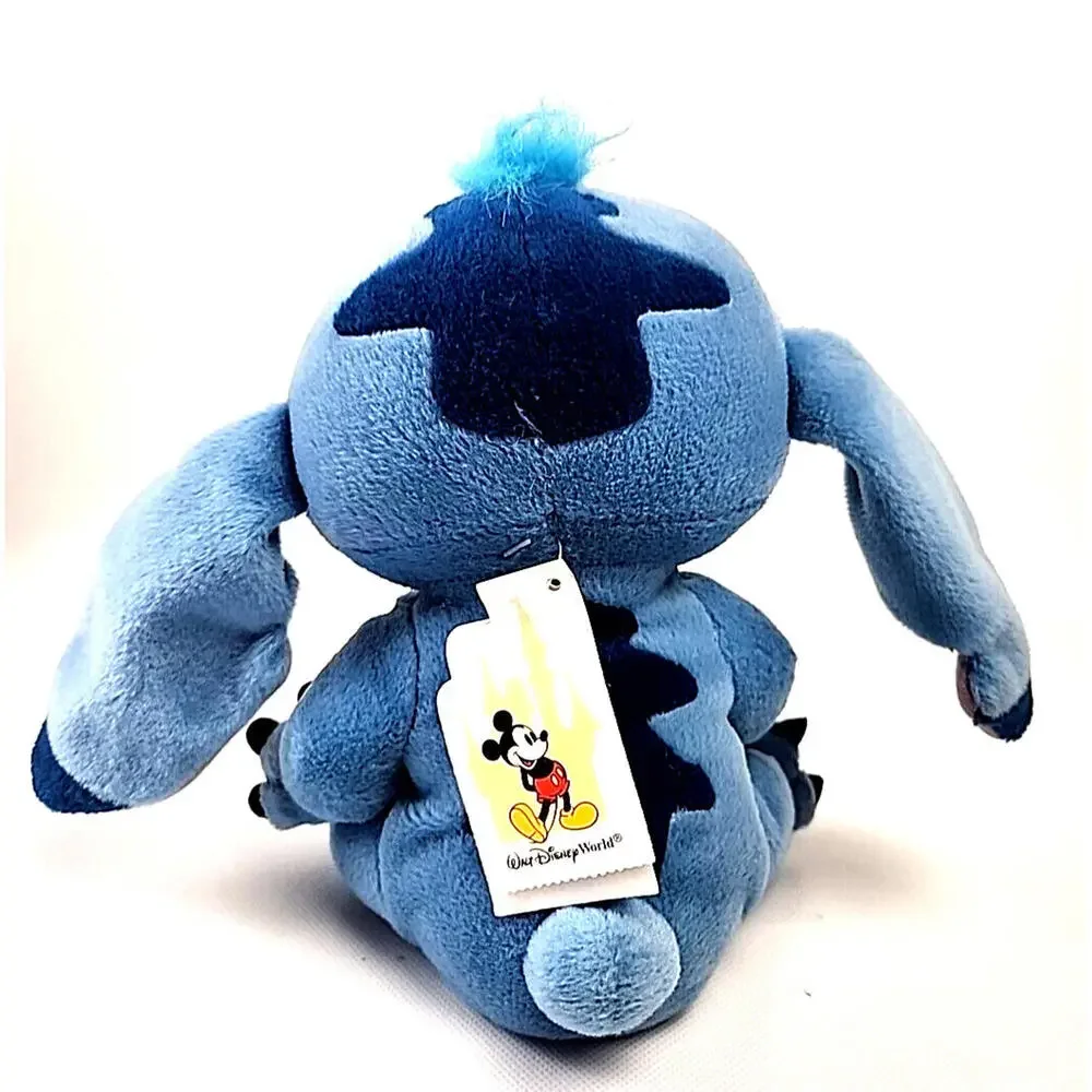 Disney Lilo And Stitch Alien Bean Bag Plush Stuffy 9 Inch With Tag Disney World - Picture 3 of 12
